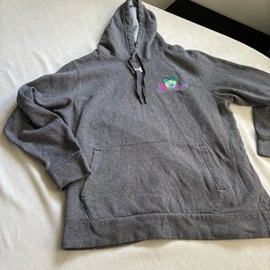 Under Armour Gray Miami Hoodie Men’s M Loose Fit Pullover Sweatshirt